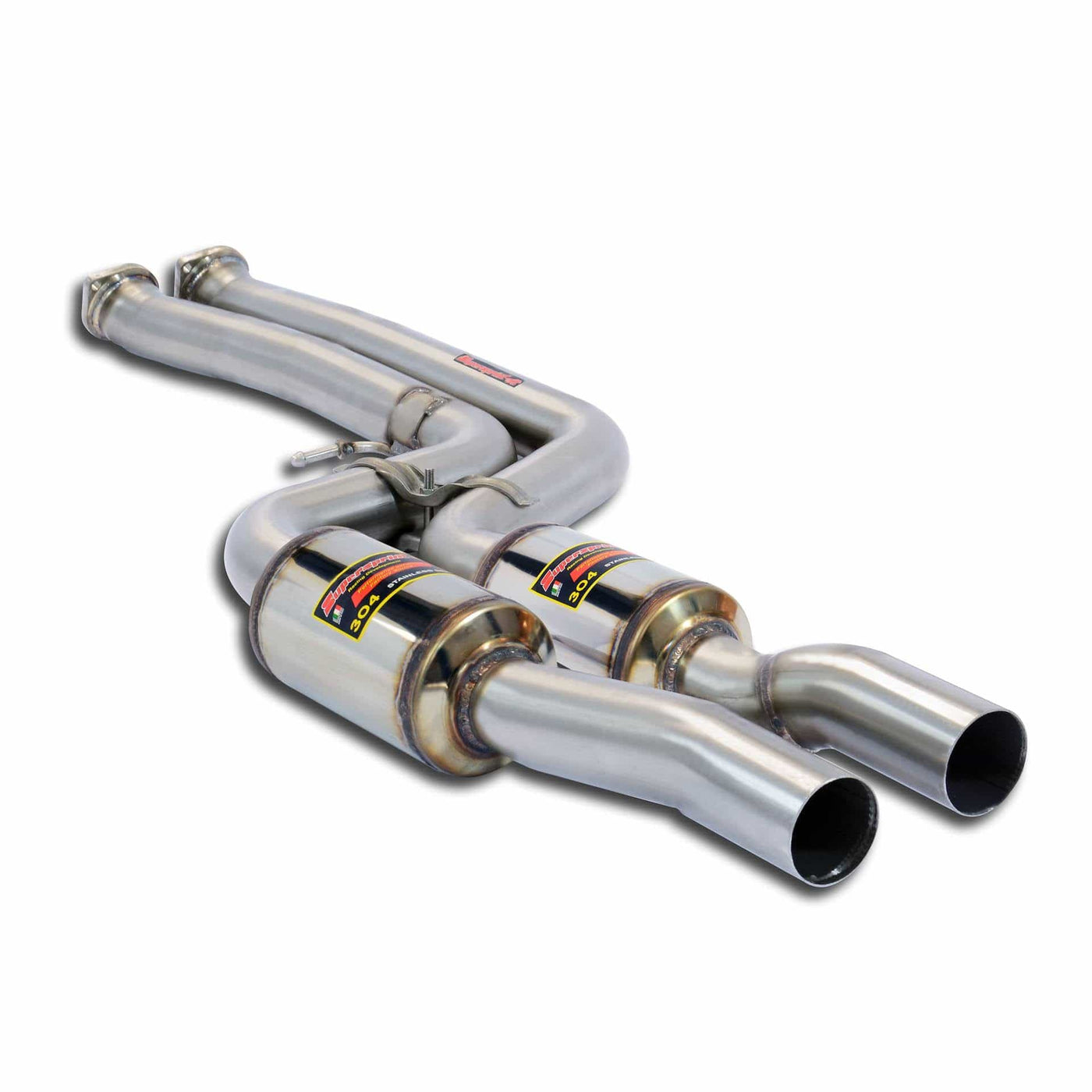 Supersprint BMW F80 F82 F83 Resonated Front Pipes (M3 & M4) -