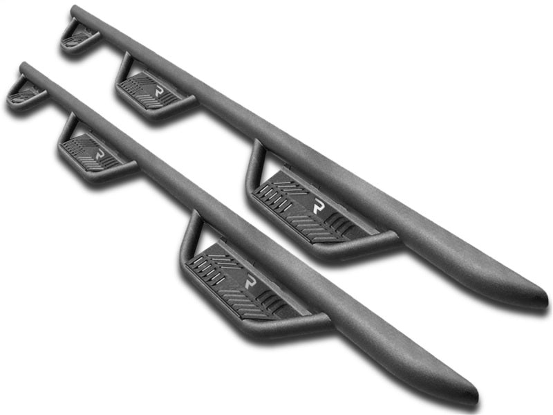 N-Fab Podium LG 14-17 Chevrolet/GMC 1500 Double Cab 6.5ft Bed - Tex Black - Bed Access - 3in