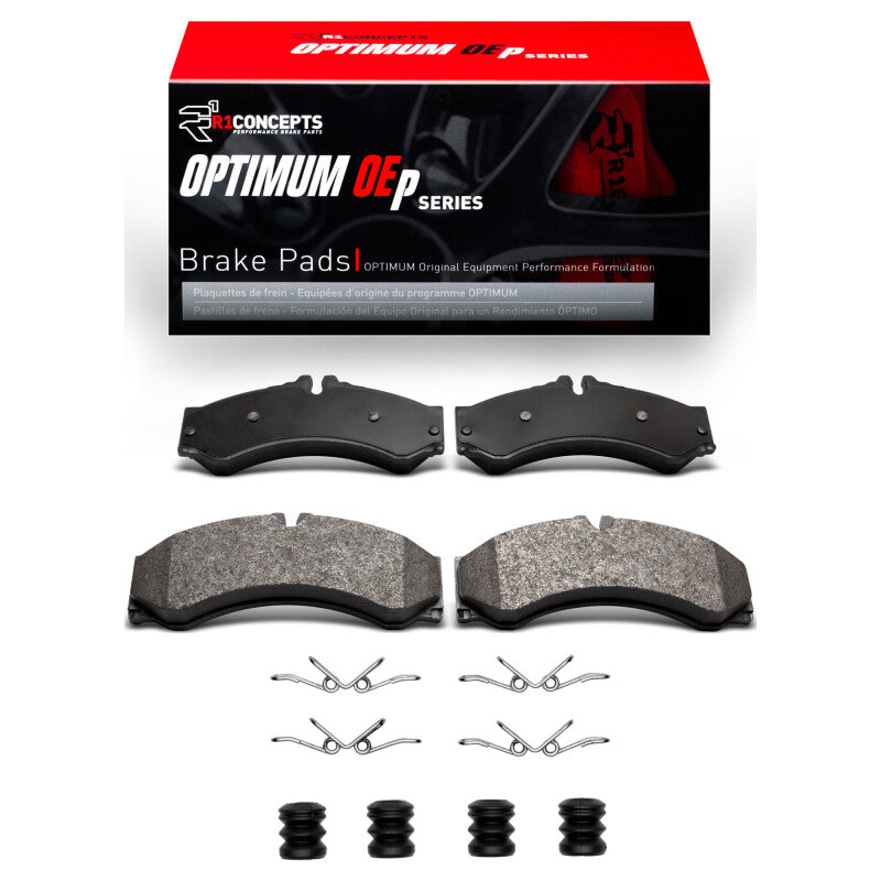 R1 Concepts R1 02-06 Dodge Sprinter 2500 Front/Rear Optimum OE Pads & Hardware Kit