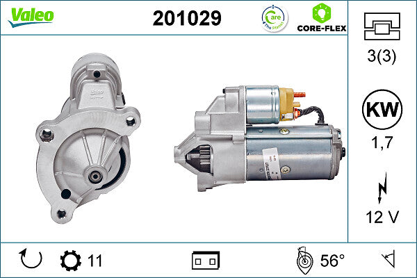 VALEO VAL201029 Starter