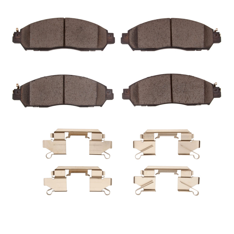 DFC 18-25 Nissan NV200 Front 5000 Advanced Ceramic Brake Pads and Hardware Kit