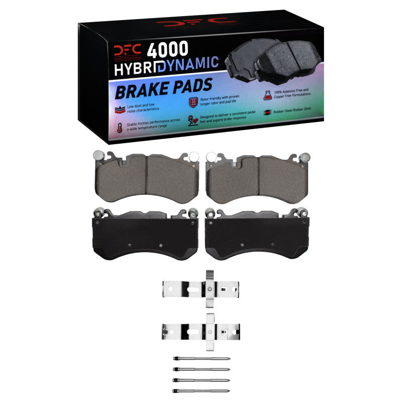 DFC 07-25 Audi RS7 Front 4000 HybriDynamic Brake Pads and Hardware Kit