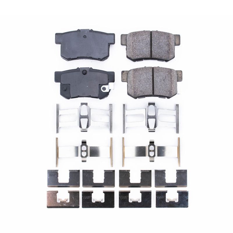 PowerStop Power Stop 97-99 Acura CL Rear Z17 Evolution Ceramic Brake Pads w/Hardware
