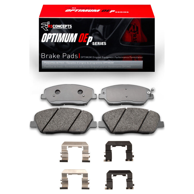 R1 Concepts R1 09-10 Kia BORREGO Front Optimum OE Pads & Hardware Kit