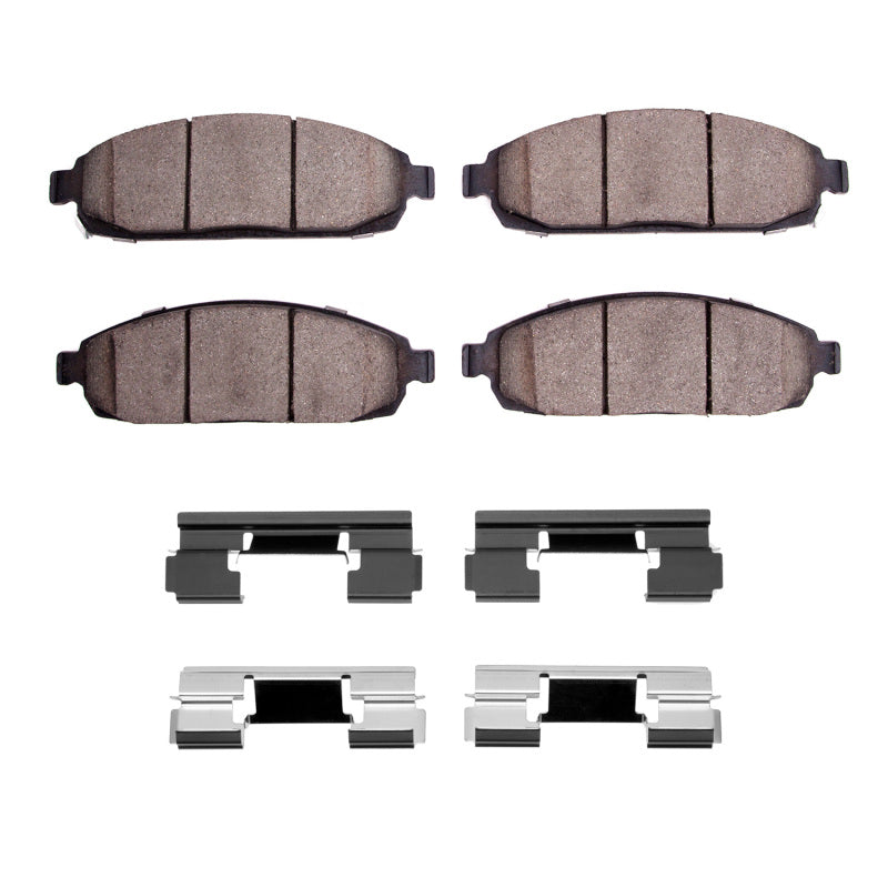 DFC 05-10 Jeep Commander Front Ultimate Duty Performance Brake Pads and Hardware Kit