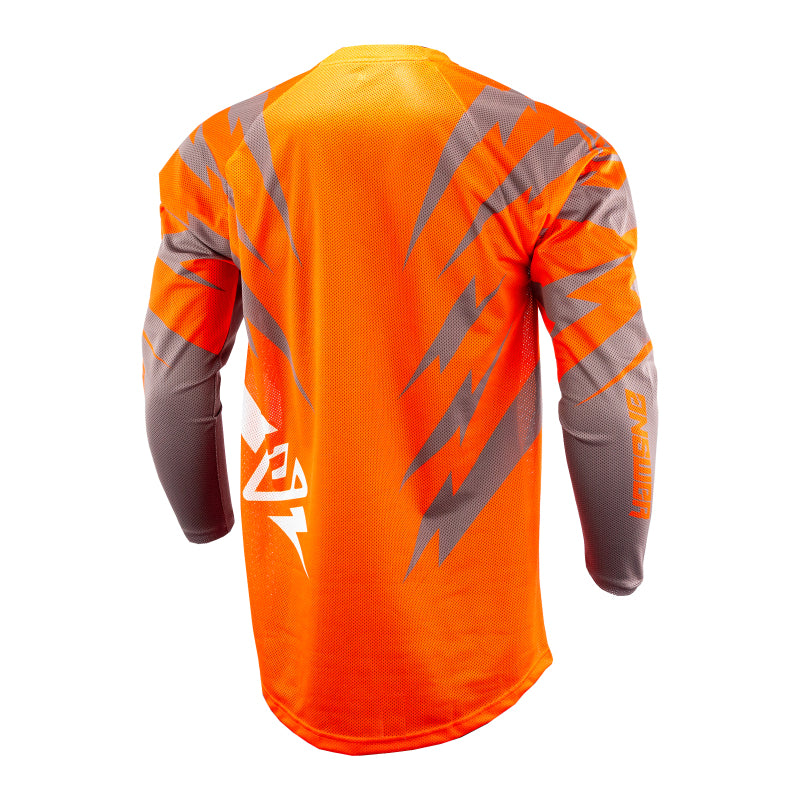 Answer 26 LE Syncron Rizz Vented Jersey Orange/Grey/White - Small