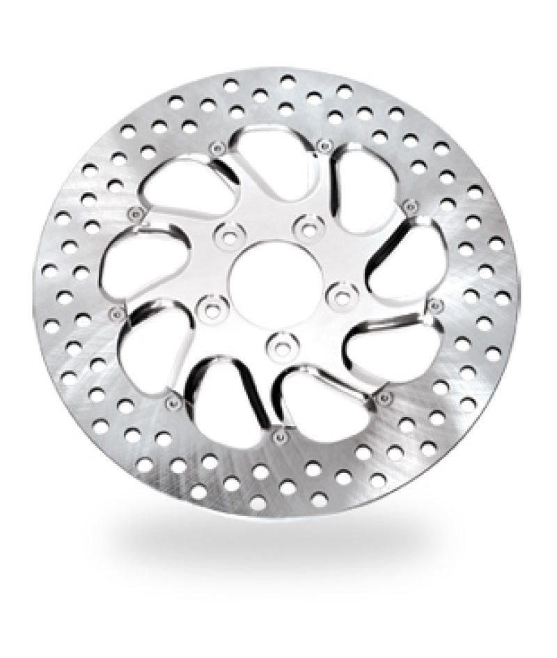 Performance Machine Disc/Carr 11.5 Torque Rear Left - Chrome