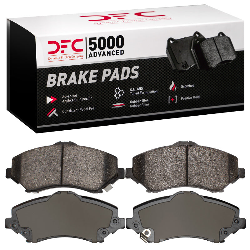 DFC 07-18 Chrysler Town & Country Front 5000 Advanced Ceramic Brake Pads