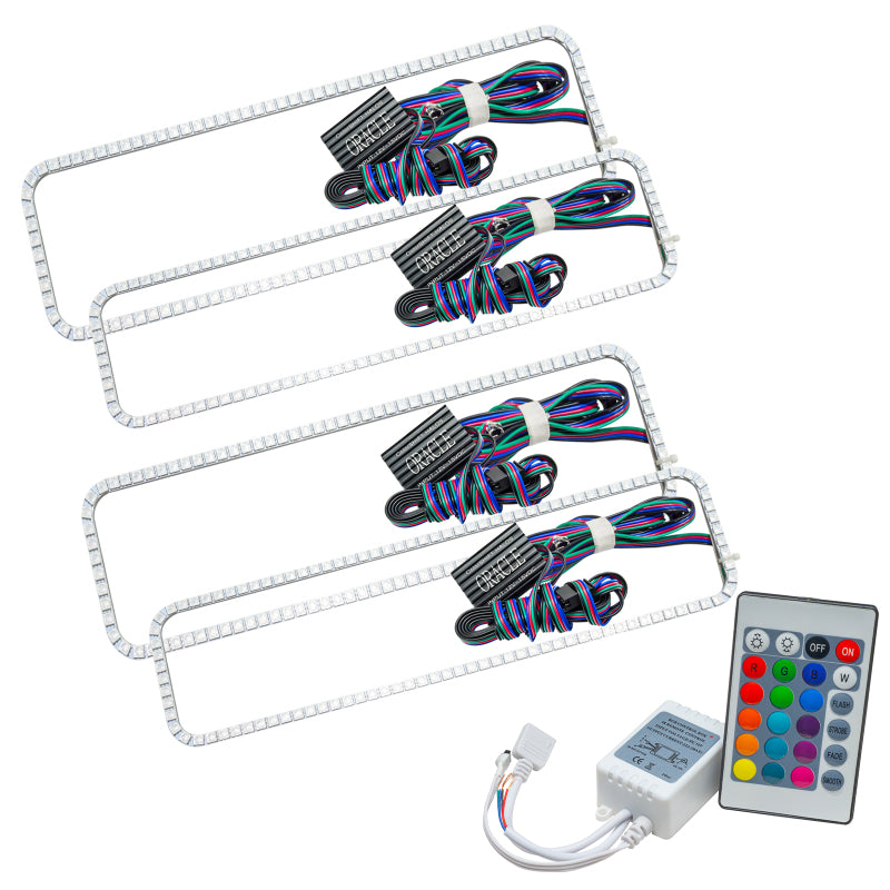 ORACLE Lighting Oracle Ford F250 05-07 Halo Kit - ColorSHIFT w/ Simple Controller