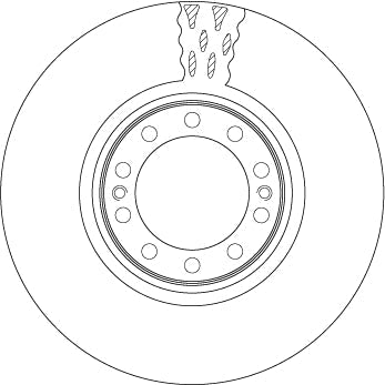 TRW MOTO DF5087S Brake Disc