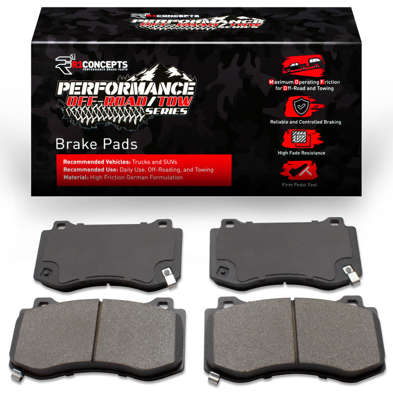 R1 Concepts R1 05-23 Jeep Grand Cherokee Front Off-Road/Tow Brake Pads