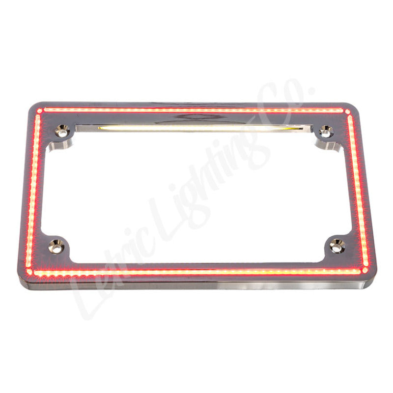 Letric Lighting 14+ HD E Glide/Ultra/S Glide/RGuide Ultra/R KG Perfect Plate Lt Licse Plate Chrome