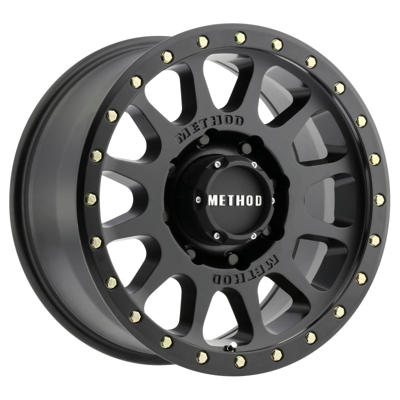 Method Wheels Method MR305 NV HD 17x8.5 0mm Offset 8x170 130.81mm CB Matte Black Wheel