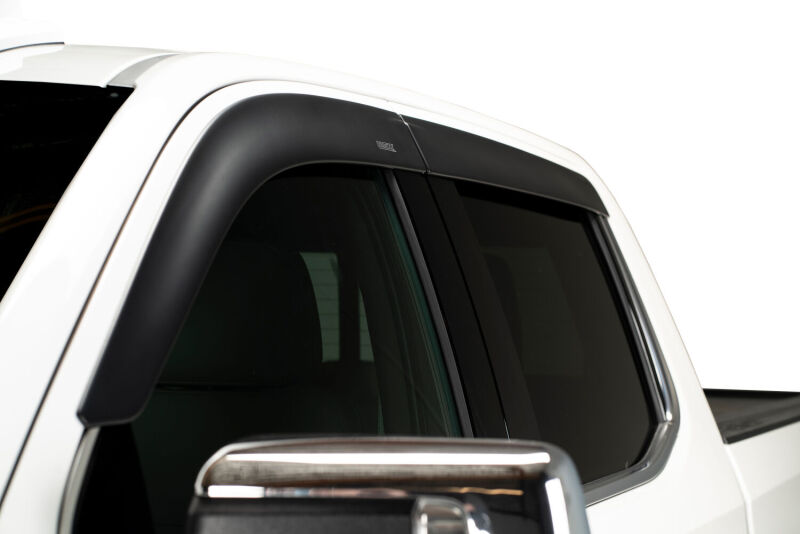 Husky Liners 19-25 Chevrolet Silverado 4500/5500/6500HD CC Ventvisor Low Pro (4pc) - Matte Blk