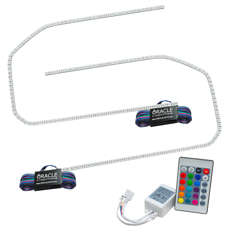 ORACLE Lighting Oracle 16-18 GMC Sierra Headlight DRL Upgrade Kit - ColorSHIFT w/ Simple Controller