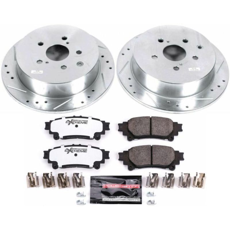 PowerStop Power Stop 10-15 Lexus RX350 Rear Z36 Truck & Tow Brake Kit