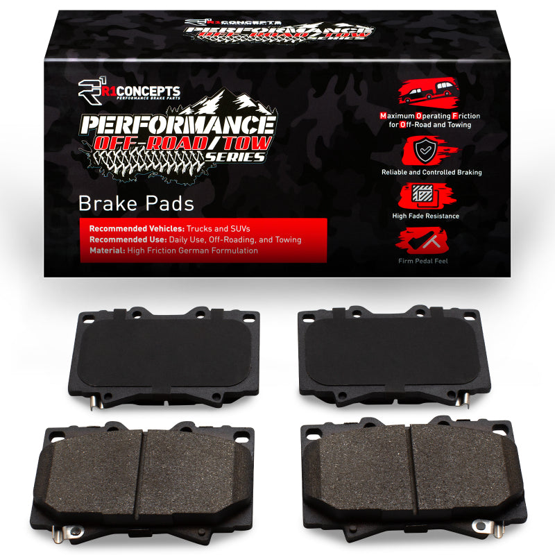 R1 Concepts R1 98-07 Toyota Land Cruiser Front Off-Road/Tow Brake Pads