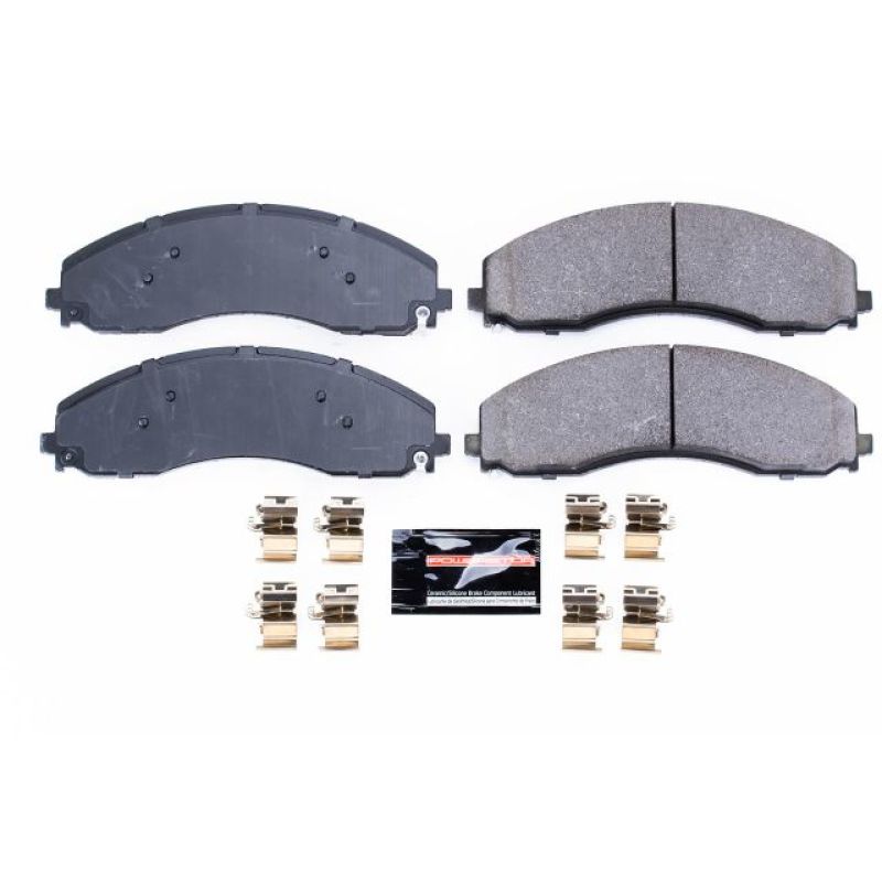 PowerStop Power Stop 17-19 Ford F-450 Super Duty Front Z23 Evolution Sport Brake Pads w/Hardware