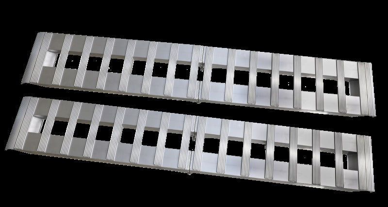 GEN-Y Hitch Gen-Y Heavy-Duty 8ft Aluminum Foldable Loading Ramps 15in x 96in 3K Capacity Per Ramp - Pair