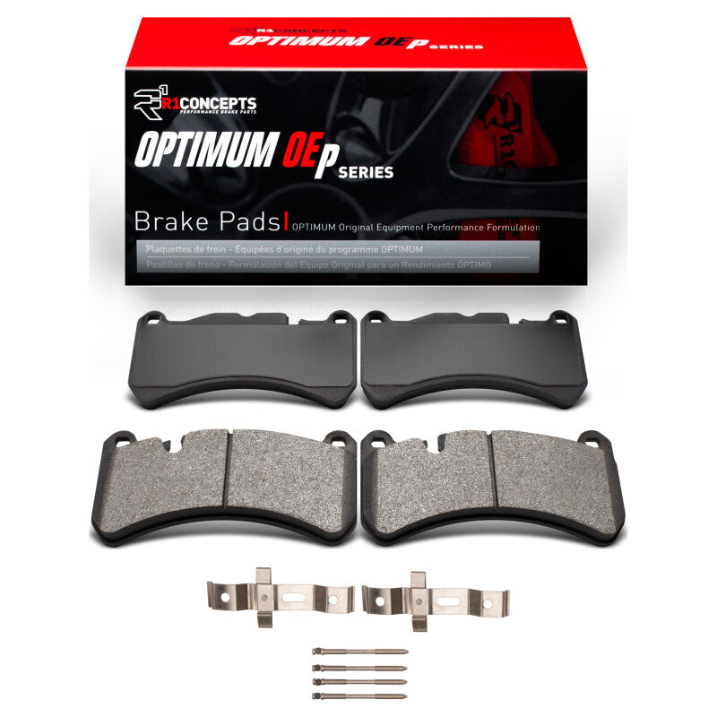 R1 Concepts R1 05-11 Mercedes-Benz CLK55 AMG Front Optimum OE Pads & Hardware Kit