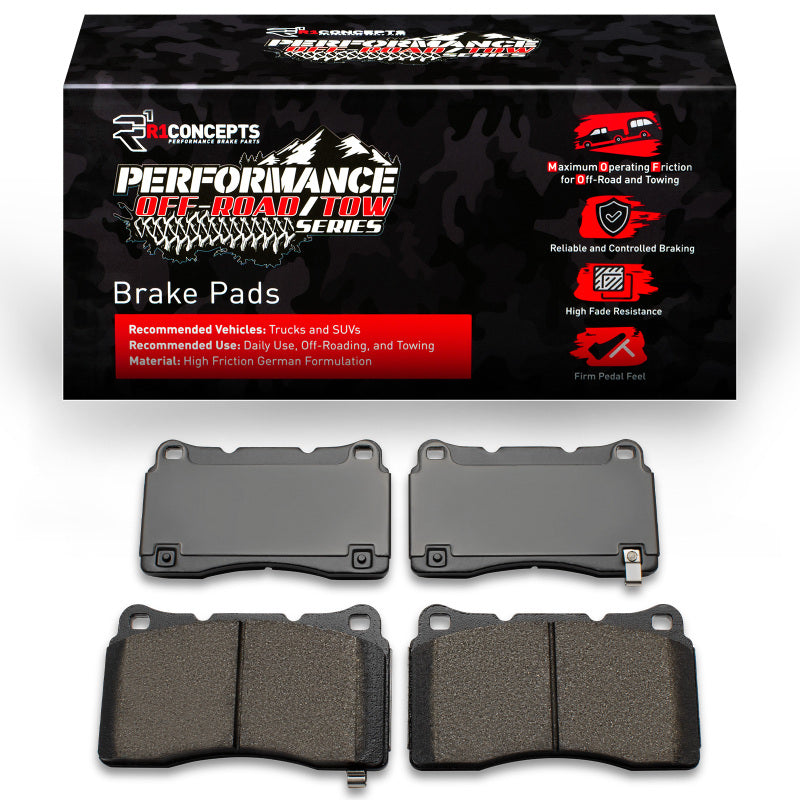 R1 Concepts R1 10-16 Hyundai Genesis Coupe Front Off-Road/Tow Brake Pads