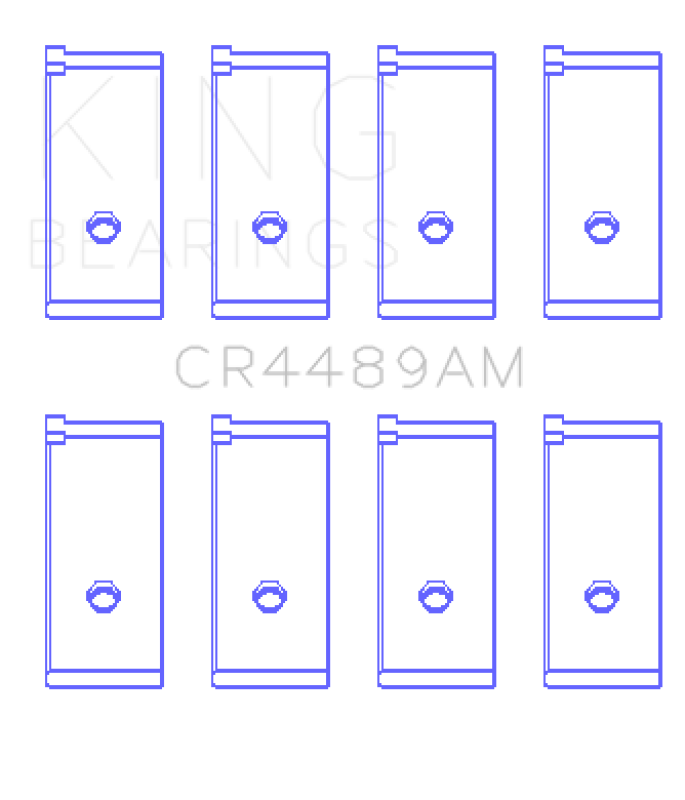 King Engine Bearings Suzuki F8/F10/(Size +0.50mm) Connecting Rod Bearing Set