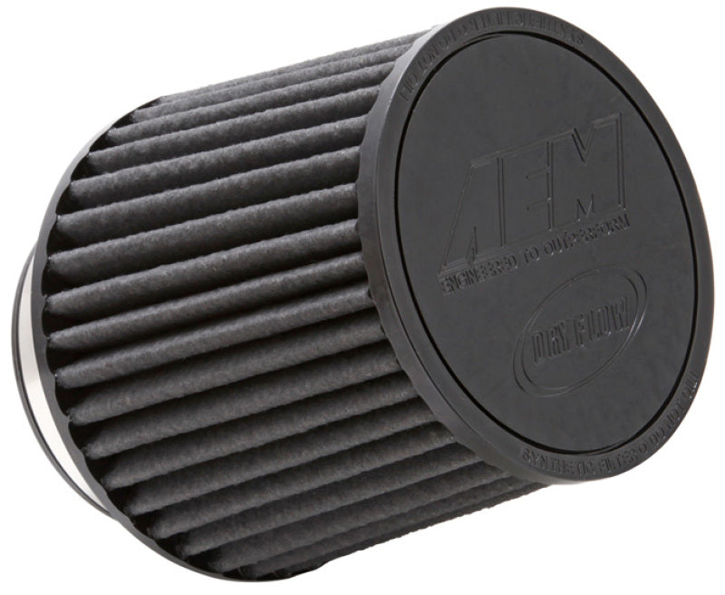 AEM Induction AEM Dryflow Conical Air Filter 6in Base OD x 3.5in Flange ID x 5.25in Height