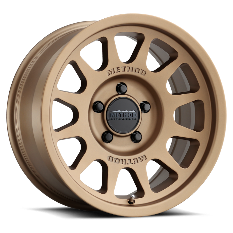 Method Wheels Method MR703 17x8.5 +25mm Offset 5x5 71.5mm CB Method Bronze Wheel