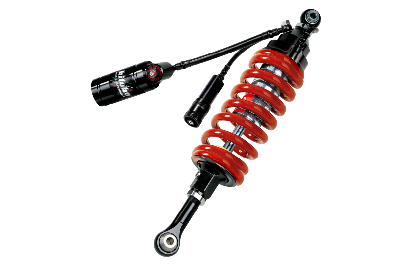 Bitubo Suspension Bitubo CYU3 Monoshock Adjustable: Hydraulic Spring Preload, Reb., Double Comp., Length, Red Spring