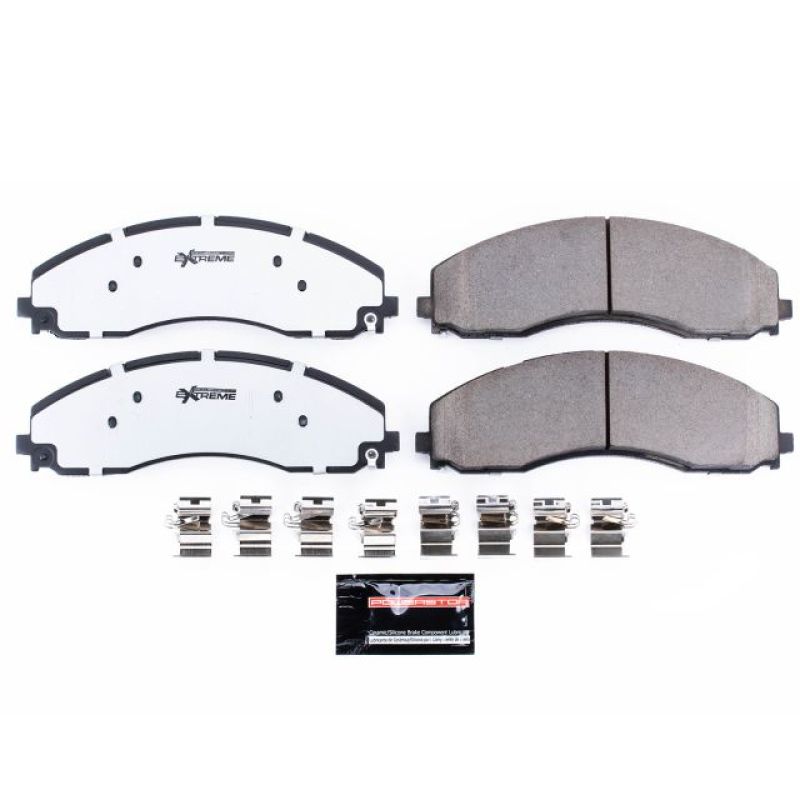 PowerStop Power Stop 17-19 Ford F-450 Super Duty Rear Z36 Truck & Tow Brake Pads w/Hardware