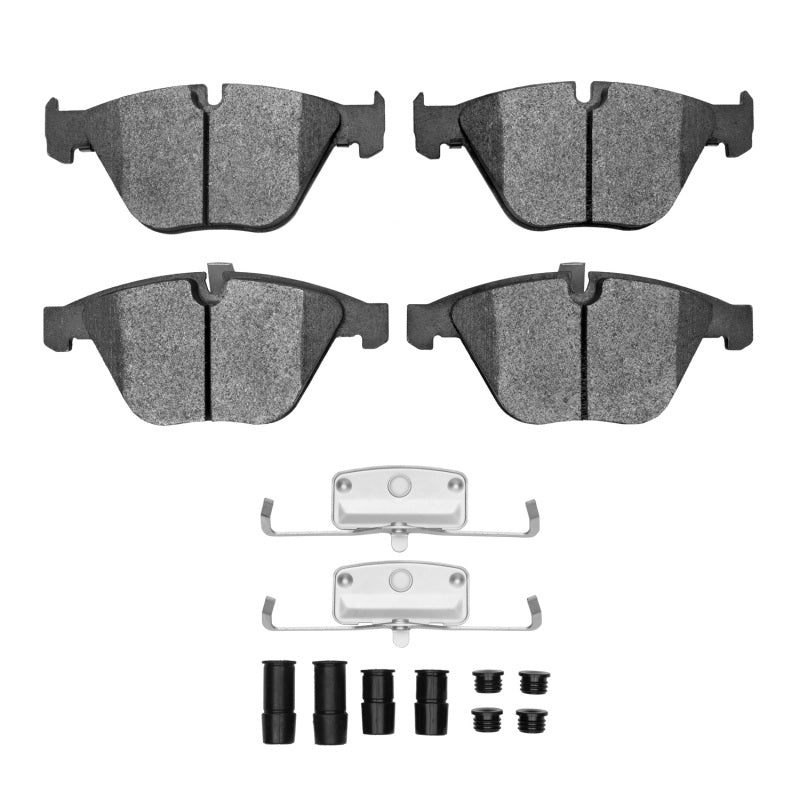 R1 Concepts R1 02-13 BMW 528I xDrive Front Semi Met Pads & Hardware Kit