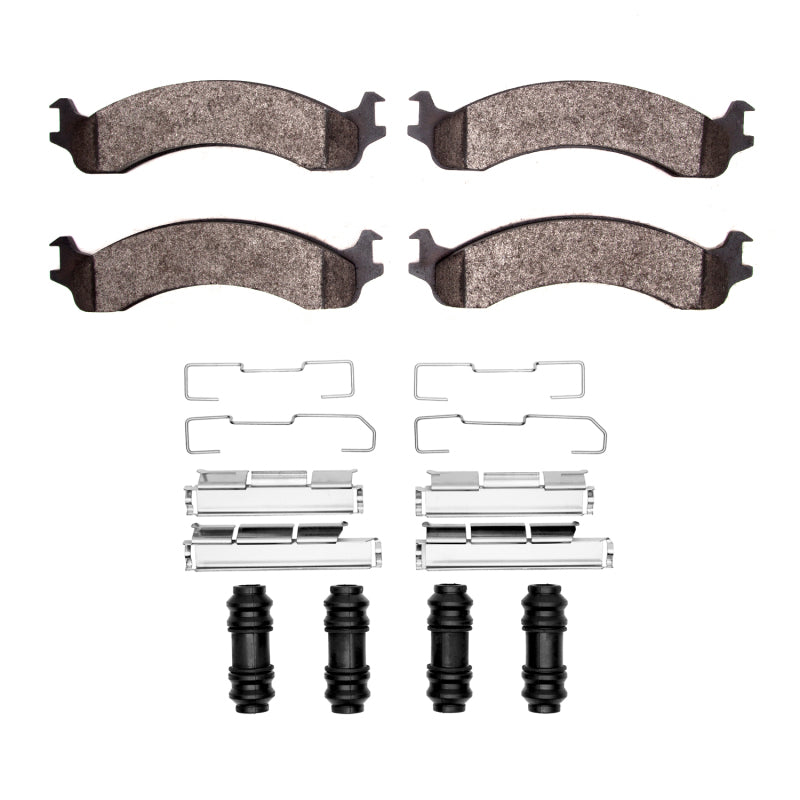R1 Concepts R1 00-02 Dodge Ram 2500 Front Semi Met Pads & Hardware Kit