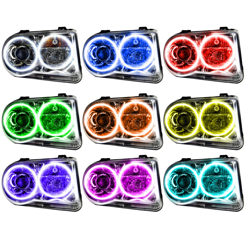 ORACLE Lighting Oracle 05-10 Chrysler 300C V8 SMD HL - HID - NO BULBS - ColorSHIFT w/ RF Controller