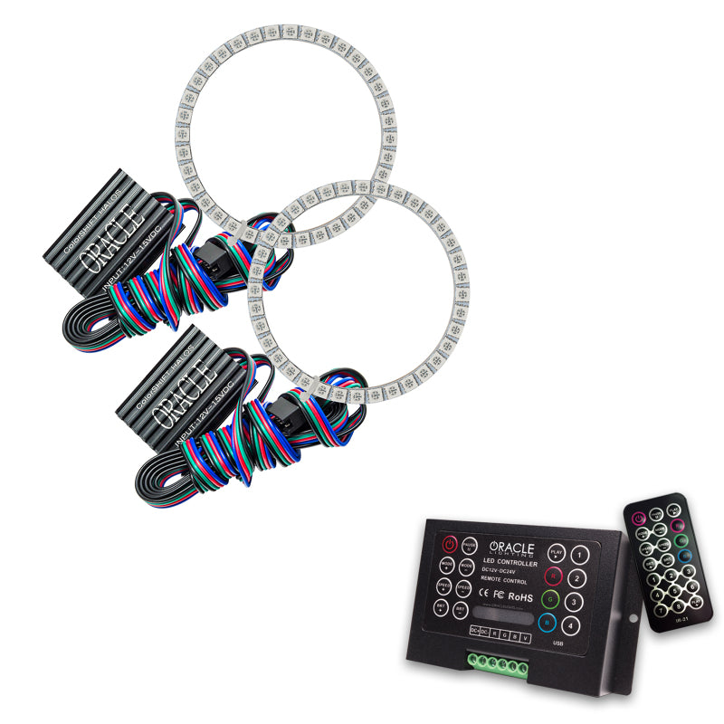 ORACLE Lighting Oracle Honda CRZ 10-16 Halo Kit - ColorSHIFT w/ 2.0 Controller