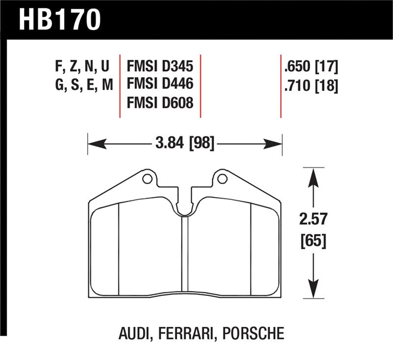Hawk Performance Hawk HP+ Street Brake Pads