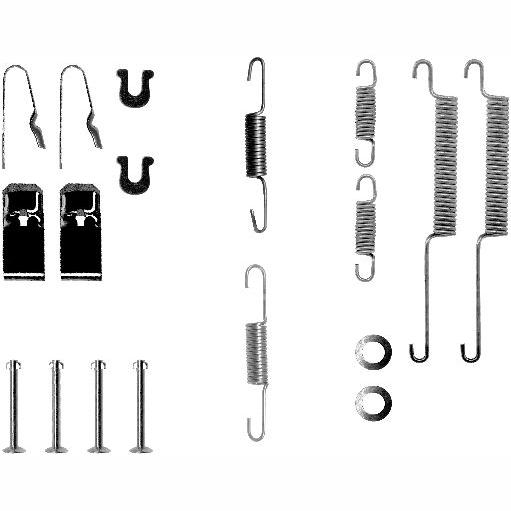 TEXTAR 97028000 Brake Shoes Accessory Kit