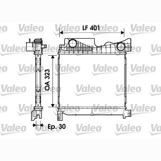 VALEO VAL817736 Charge Air Cooler