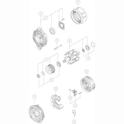MAHLE MG13 Alternator
