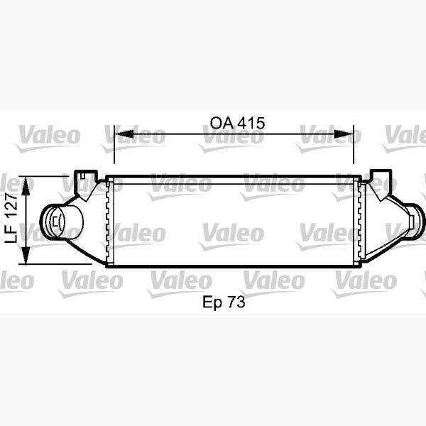 VALEO VAL818800 Charge Air Cooler