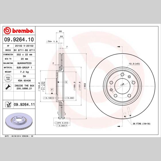 TRW MOTO BDA950 Brake Caliper Bracket