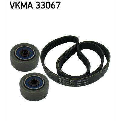SKF VKMA33067 V-Ribbed Belt Set