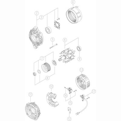 MAHLE MG121 Alternator