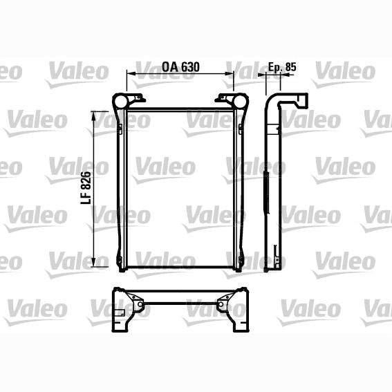 VALEO VAL816978 Charge Air Cooler