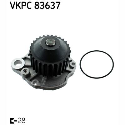 SKF VKPC83637 Water Pump