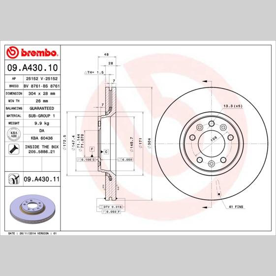 TRW MOTO BDA1087 Brake Caliper Bracket