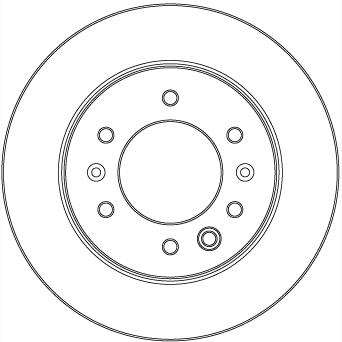 TRW MOTO DF6961S Brake Disc