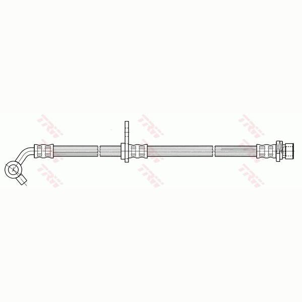 TRW MOTO PHD519 Brake Hose