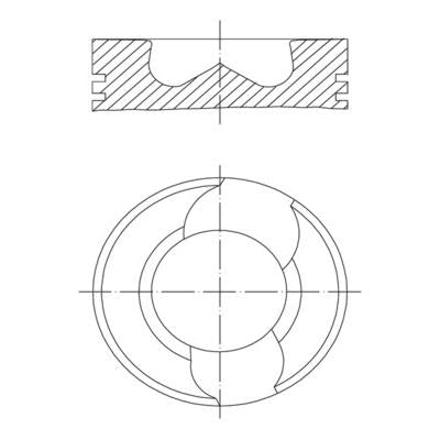 MAHLE 2292900 Piston
