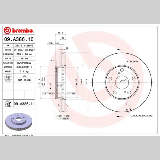 TRW MOTO BDA1083 Brake Caliper Bracket
