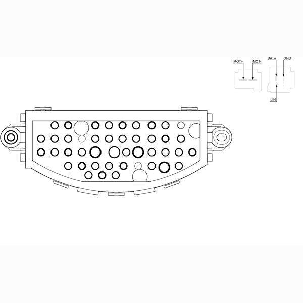 MAHLE ABR22000S Interior Blower Regulator